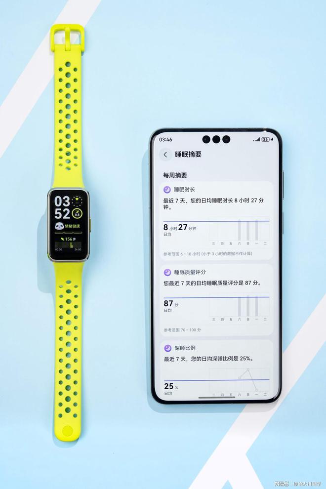 的专业健康手环王戴出活力范儿华为手环 10图赏：轻薄多彩(图2)